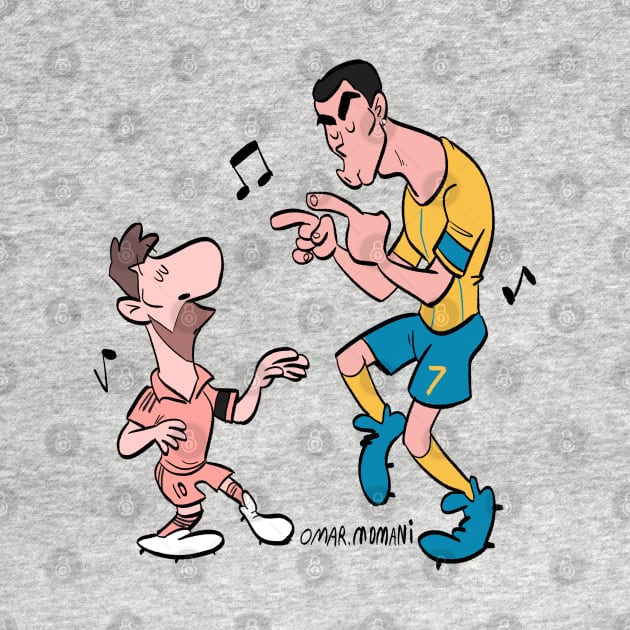 Messi and Cristiano Ronaldo last dance by Momani